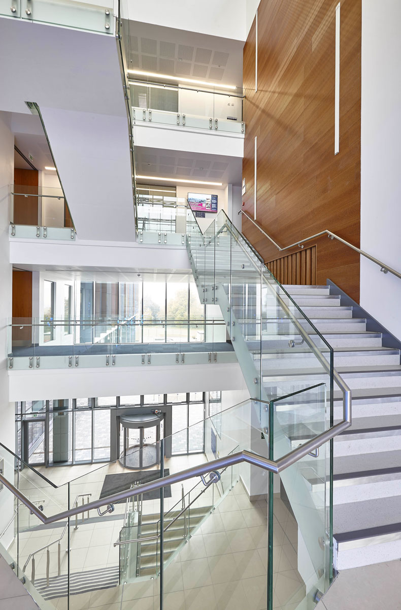 Bath University New 10 West Psychology Building Atrium | Commercial Buildings Photographer London