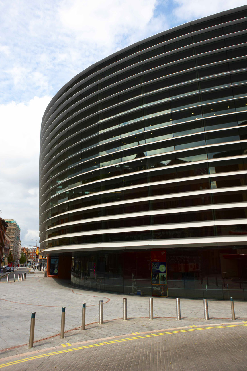 Curve Theatre Exterior, Leicester | Interior & Architecture Photographer London