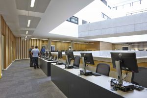 University Square Stratford self-study area | Interior Architecture Photography