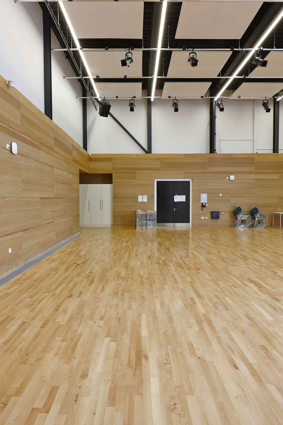 University Square Stratford Dance Room | Interior Architecture Photography | Commercial Buildings Photographer