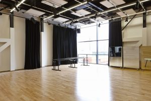 University Square Stratford Dance Room | Interior Architecture Photography