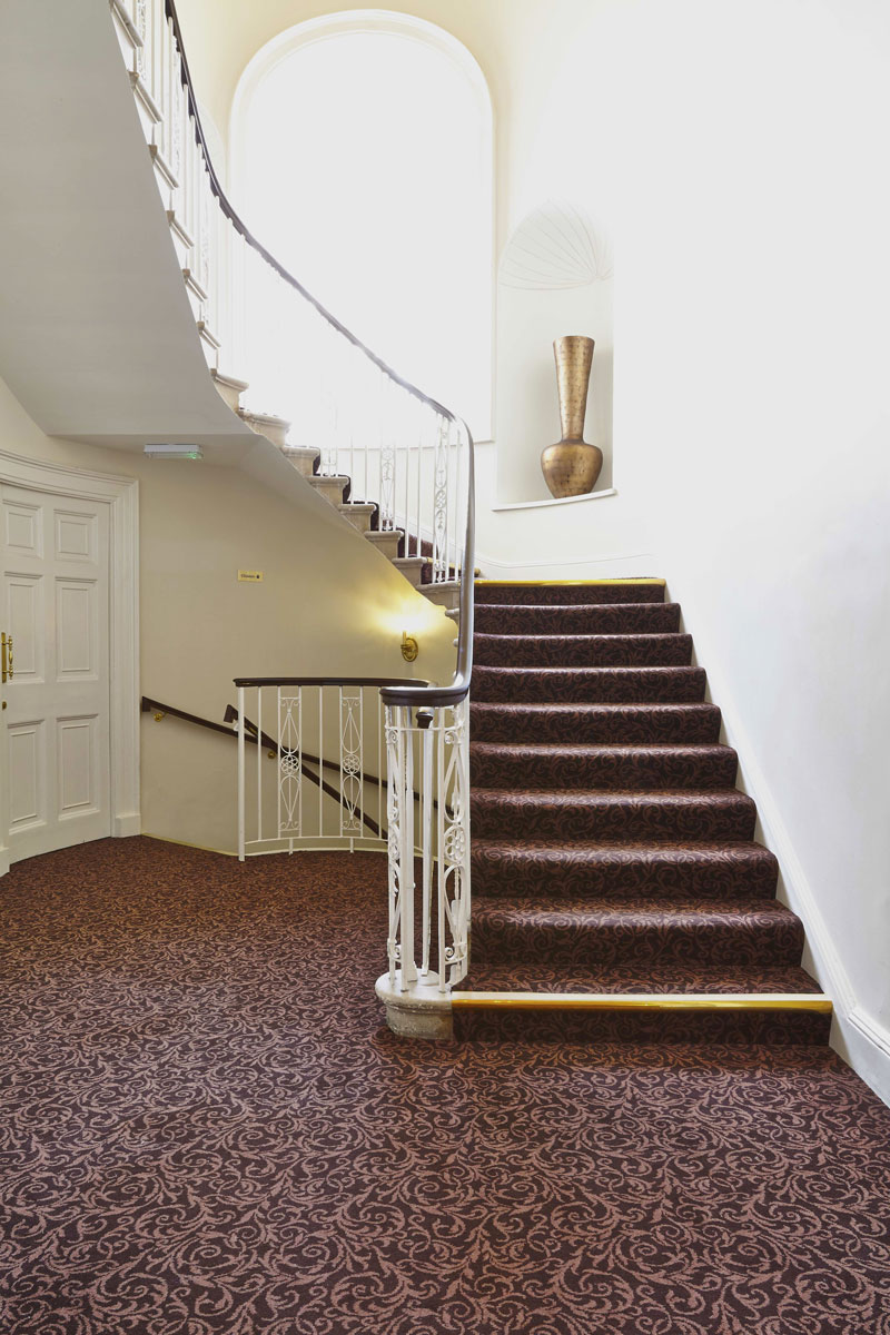 Bailbrook House Hotel Staircase, Bath | Interior Hotel Photography | Hotel Photography