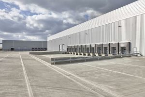 The Tower, West Thurrock Commercial Warehouse loading yard | Commercial Interior Photography