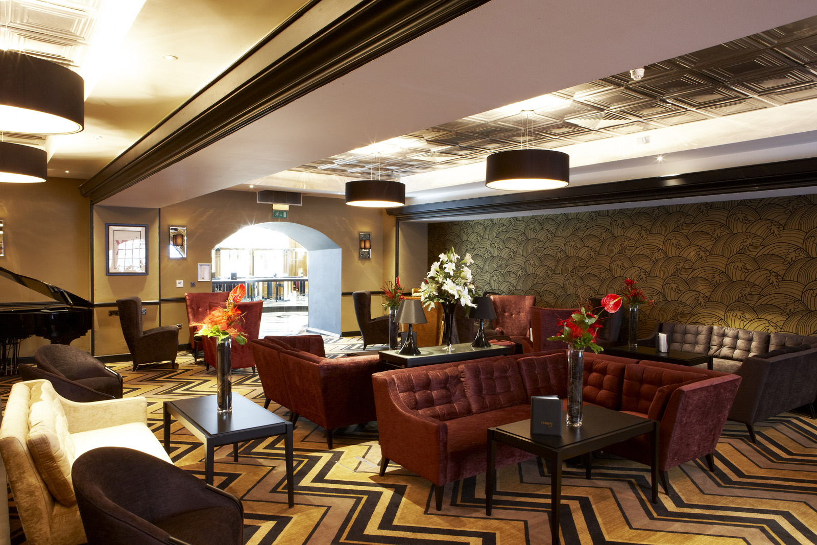 Grand Central Hotel bar, Glasgow | Hotel Photography UK