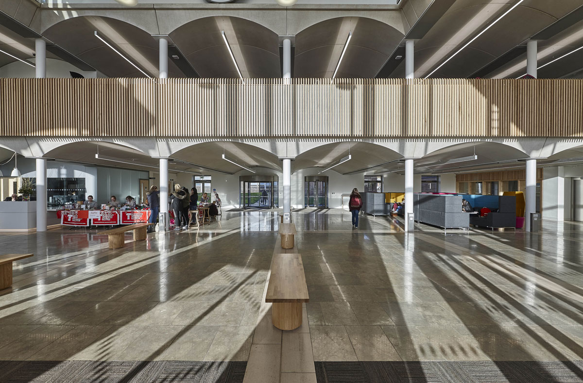 Nottingham Trent University Pavilion Mezzanine | Architectural Photographer London