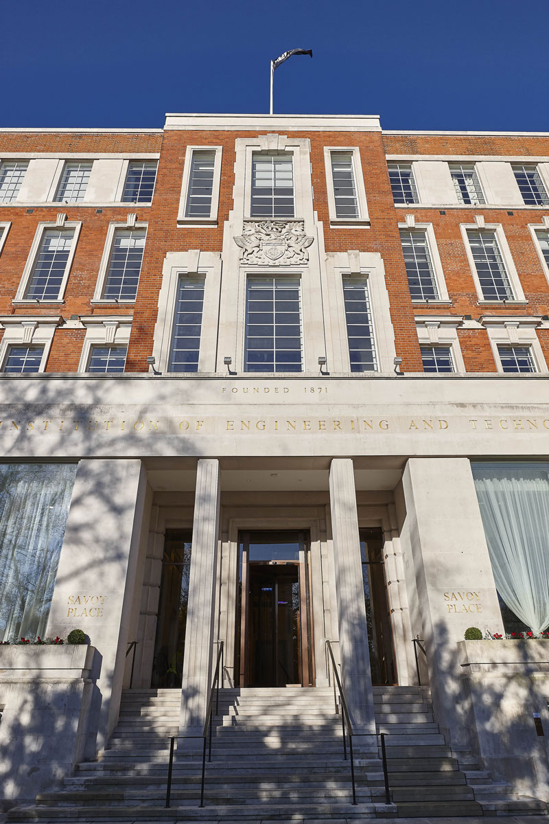 Institute of Engineering & Technology Frontage | Commercial Photographer London