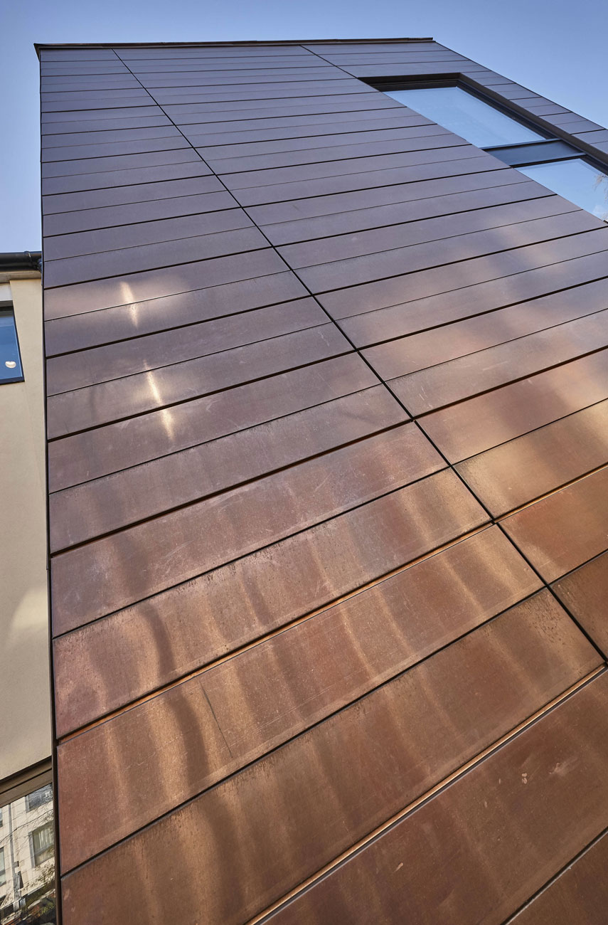 Putney High School Performing Centre Exterior Copper Cladding | Interior Photographer | Architectural Photography London
