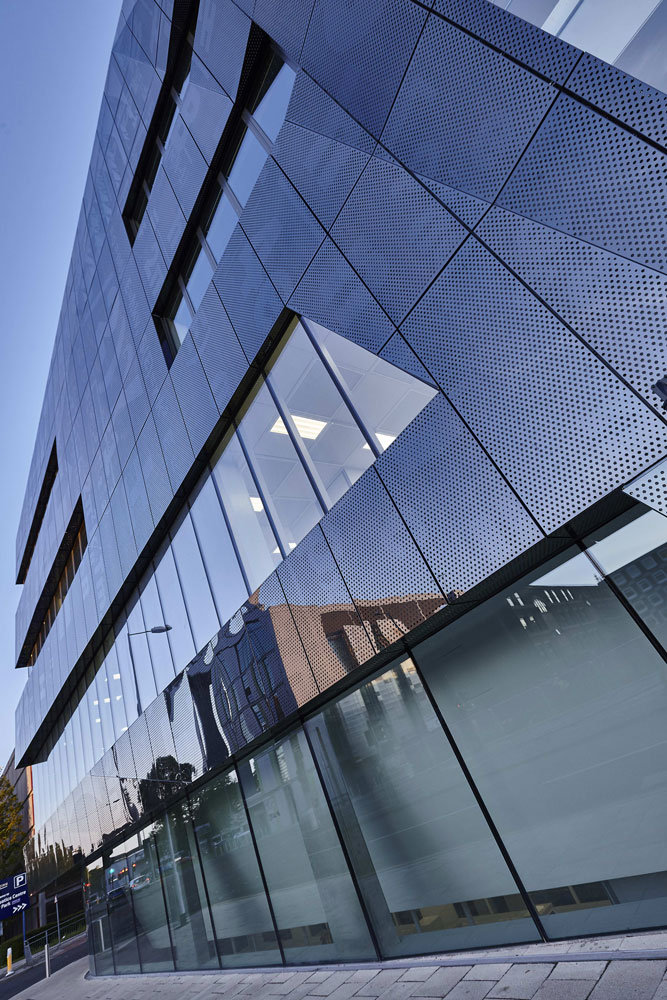 National Graphene Institute Frontage, Manchester | Architectural & Interior Photographer