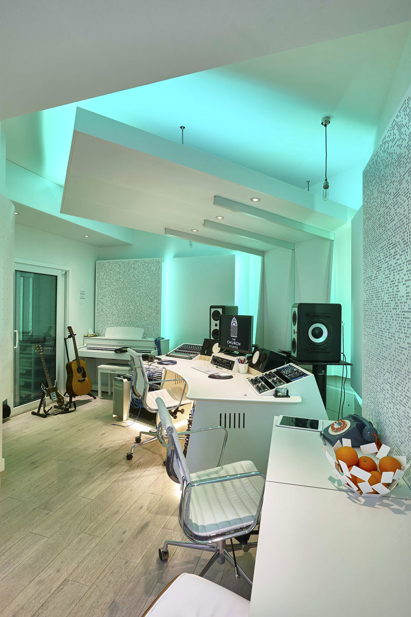 Studio 3 Writing space, The Church Recording Studio |Interiors Photography