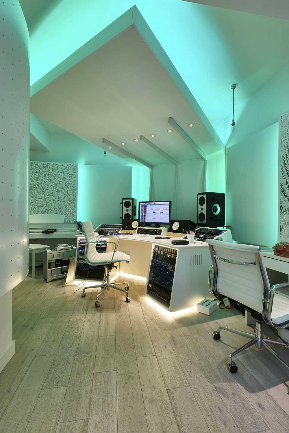 Studio 3, The Church Recording Studio, formerly owned by Dave Stewart of the Eurythmics | Interior Photographer