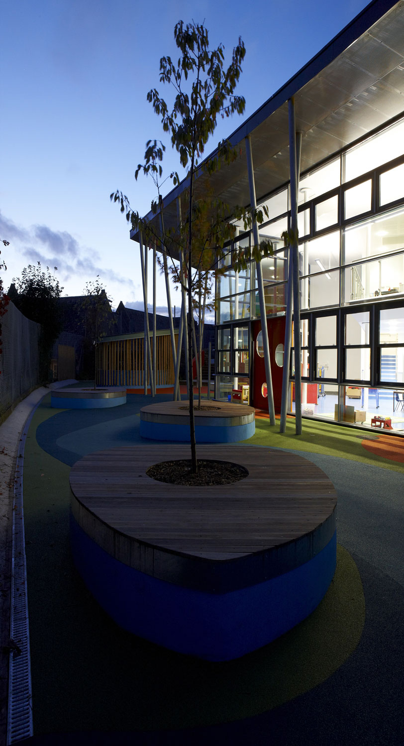 Ellacombe School Torquay at Dusk | Architectural Photographers UK