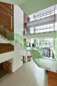 Bath University New 10 West Psychology Building Atrium | Commercial Buildings Photographer London