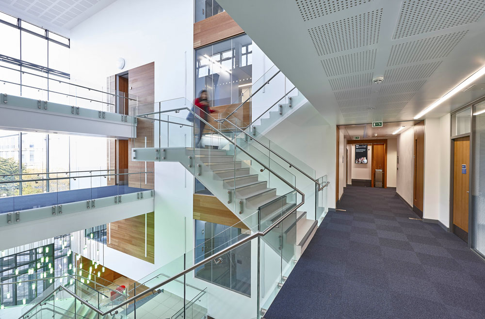 Interior Photography of 10 West, New Psychology Faculty Building, Bath University